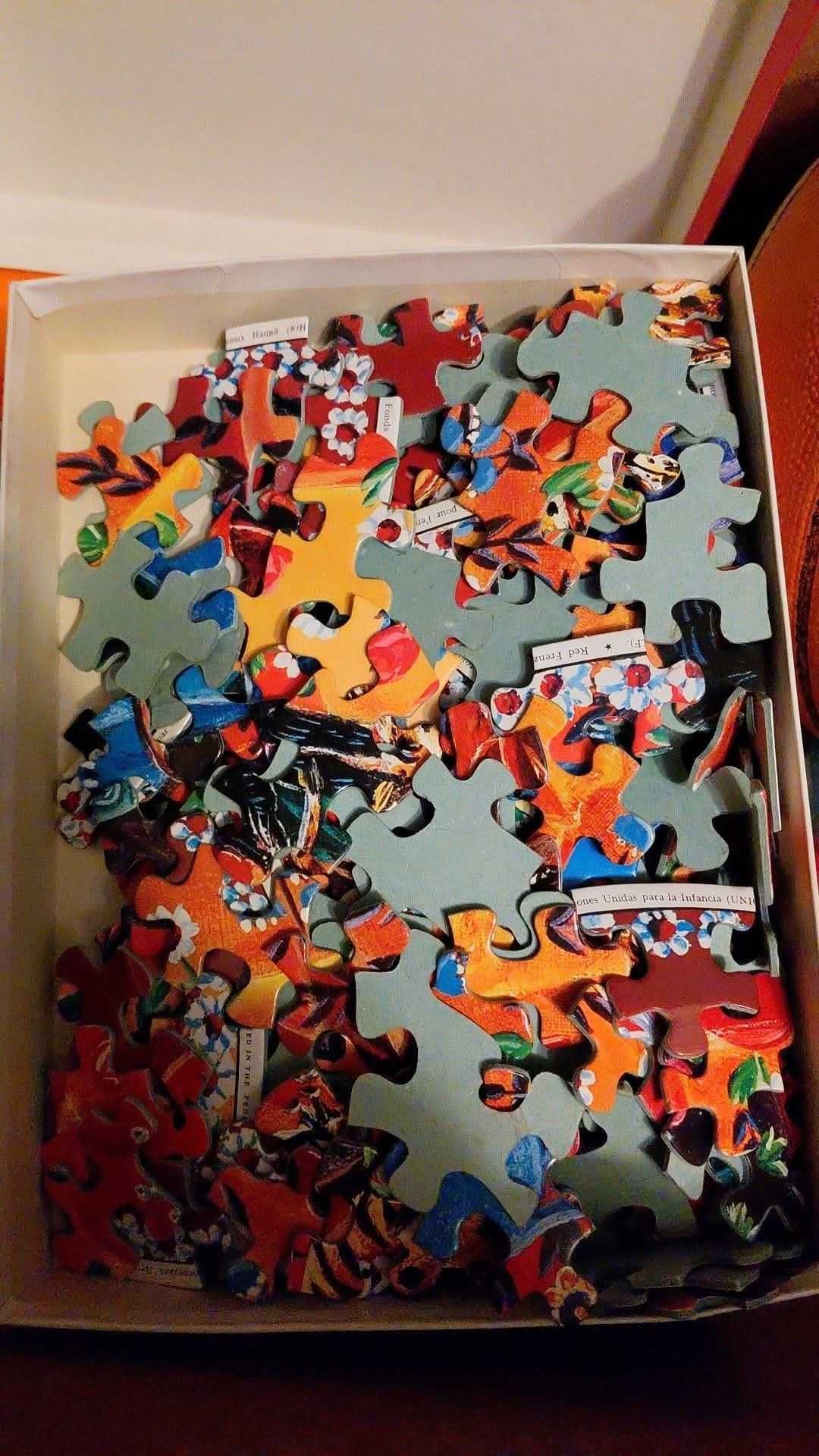 Unicef puzzle - Колекционерски пъзели - 5 бр.