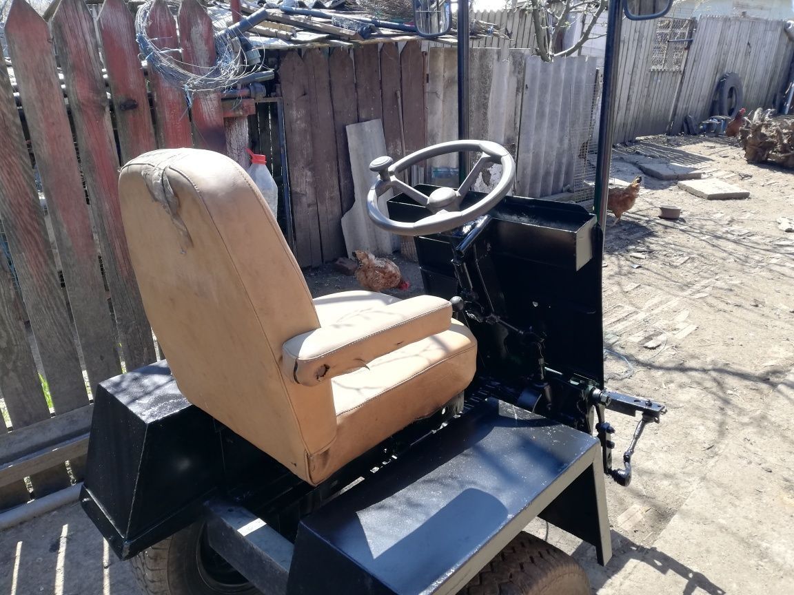 Spate tractoras, motocultor