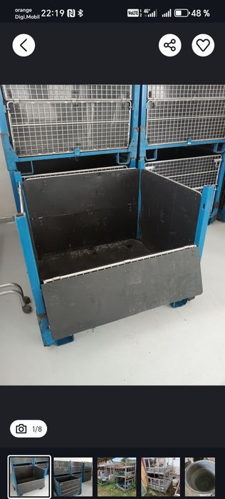 Vind bidoane, bazin 1000l