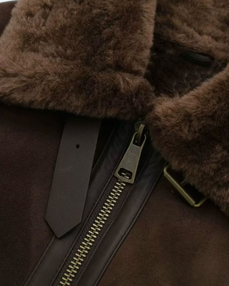 Дубленка под zara