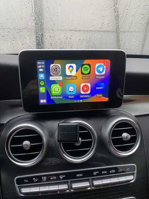 Carplay Android Auto Mercedes Clasa A B C E ML GL GLK CLS CLA GLA M S