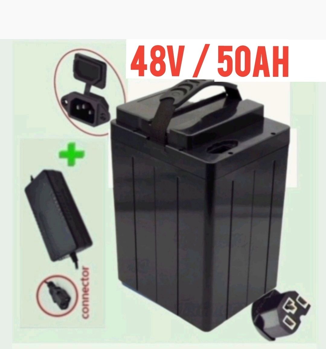 Baterie Triciclu,Scuter 48V / 48AH cu Încărcător Original
