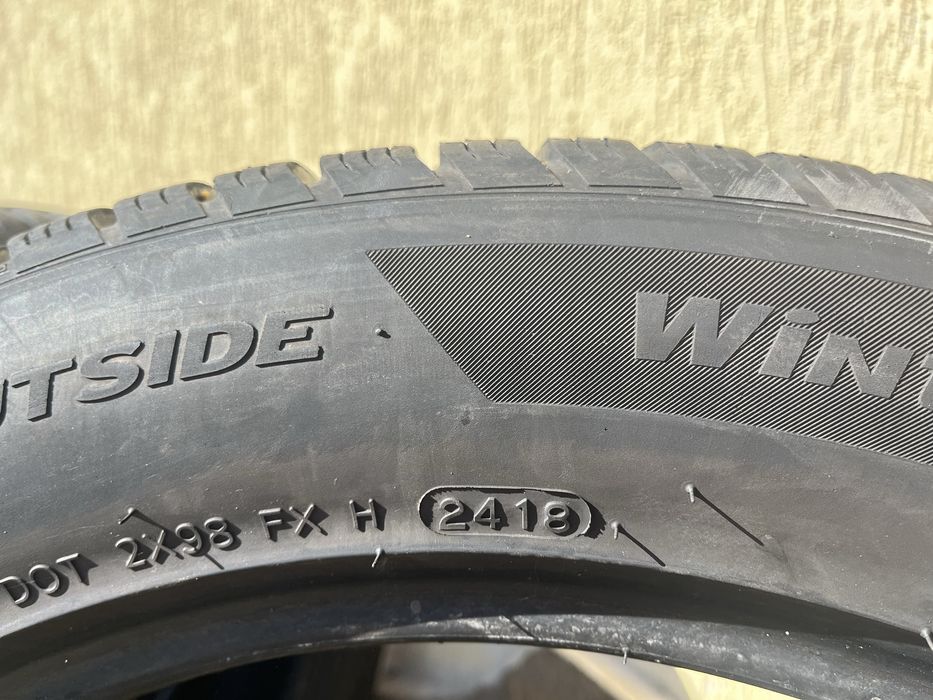 4 бр. зимни гуми 235/55/19 Hankook SUV 6,5-7 mm DOT 2418