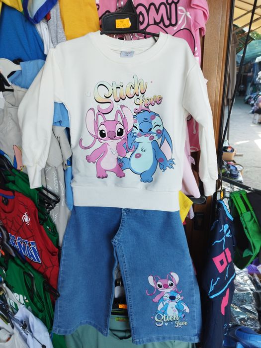 Комплекти балерина капучина,капучино асасино, Стич, лабубу,спайдърмен