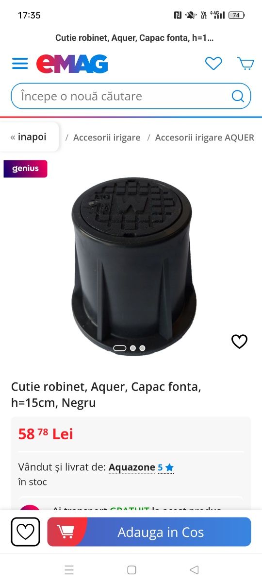 Protecție Robinet Apa