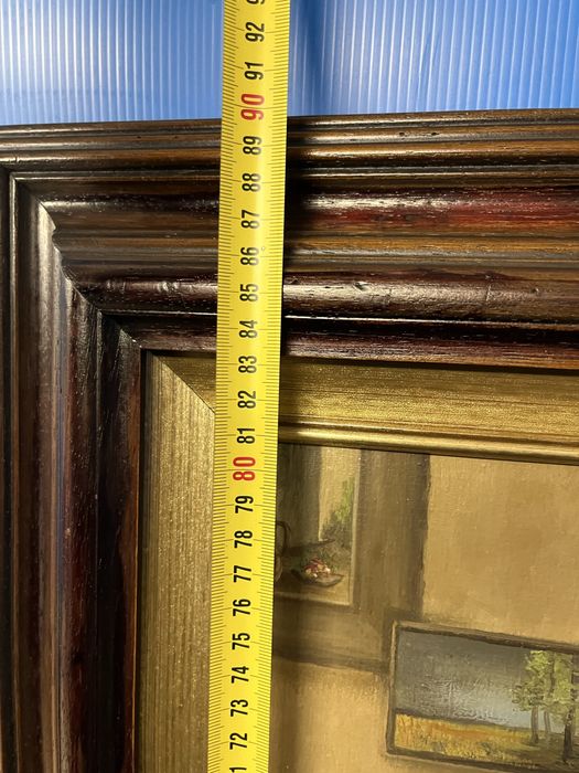 Красива картина на платно с маслени бои