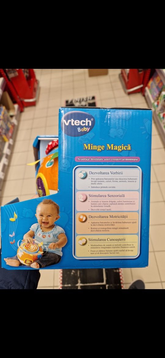 JUCARIE interactiva "minge magica"  vtech