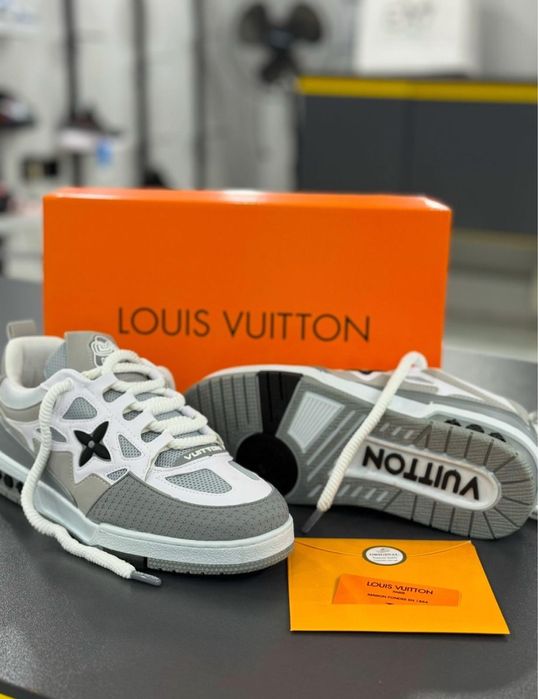 Adidasi Louis Vuitton Skate Grey Edition - STOC LIMITAT