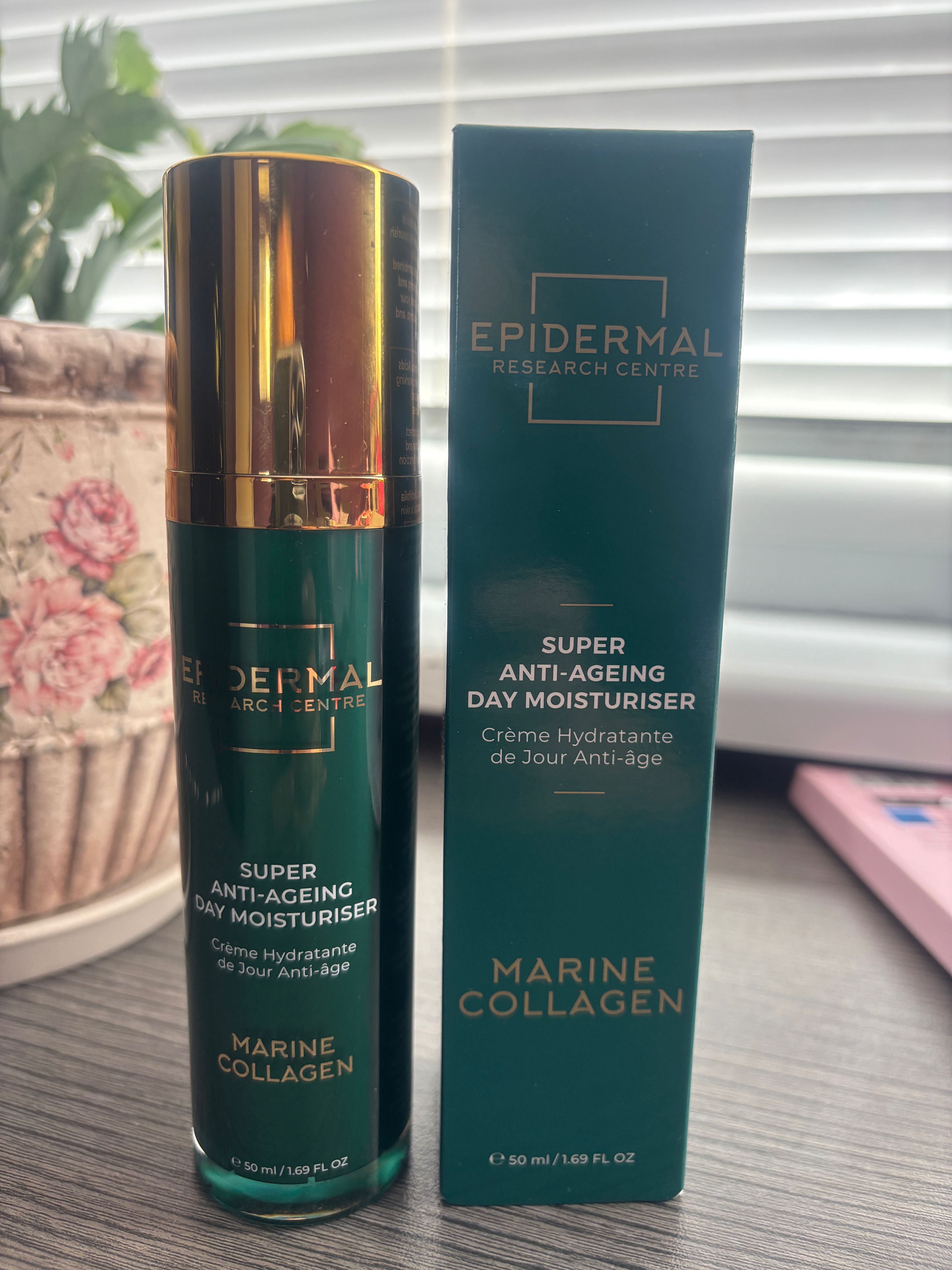 Epidermal Research Centre Анти-ейдж дневен крем за лице + подарък