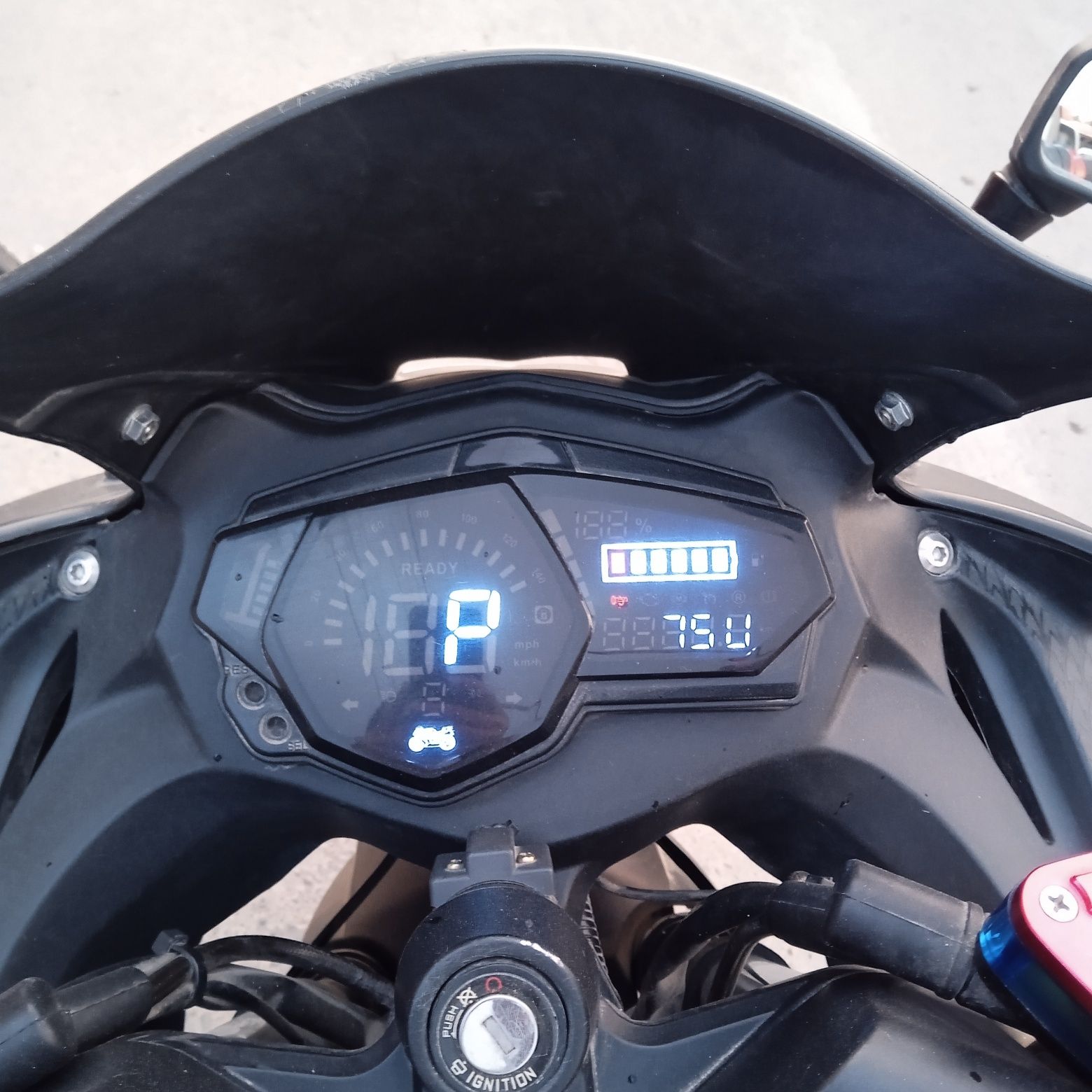 Срочно продается электро мотоцикл Кавасаки DLX 3000.Electro bayk