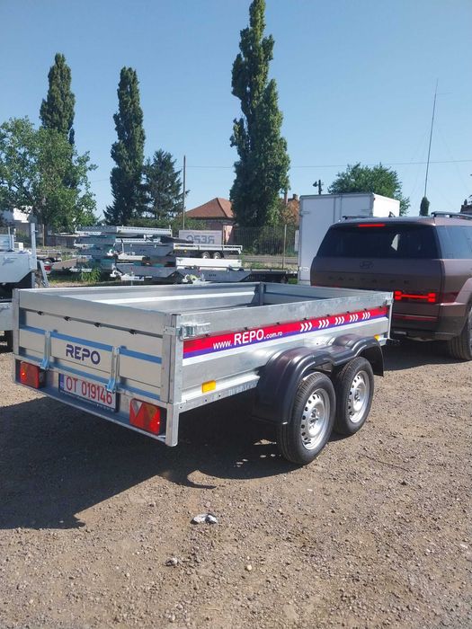 Remorcă REPO 750kg – 2 Axe, Carte RAR, Asigurare 30 zile