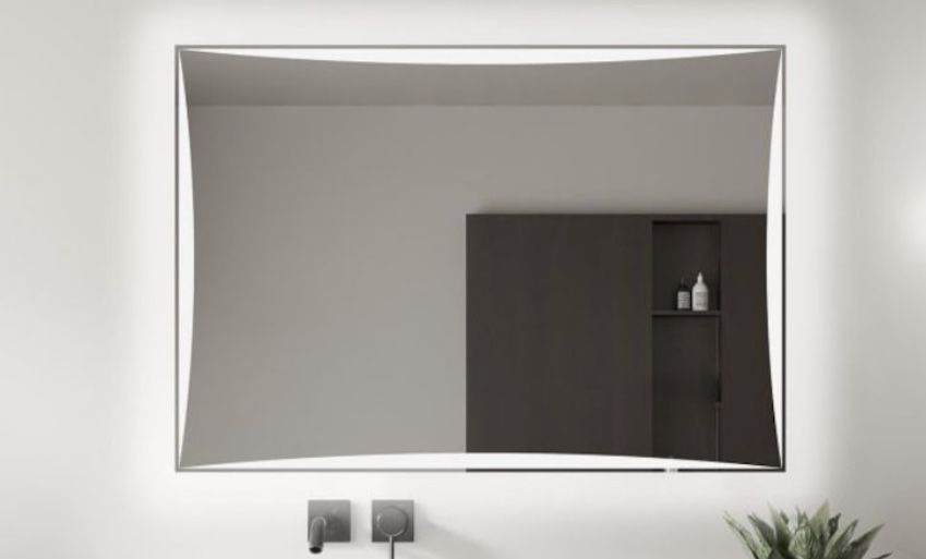 Oglinda baie Led 90cm x 60cm ,dezaburire,montaj vertical si orizontal