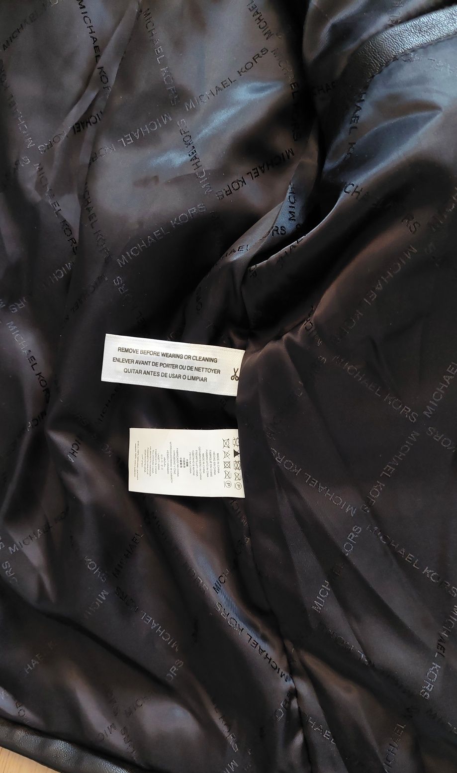 MK. Michael Kors Biker. Geaca / Jaketa piele 100% originala (600$)
