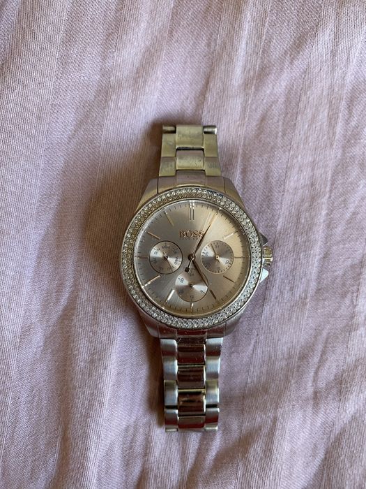 Rose gold crystal analogue  women’s watch 1502443