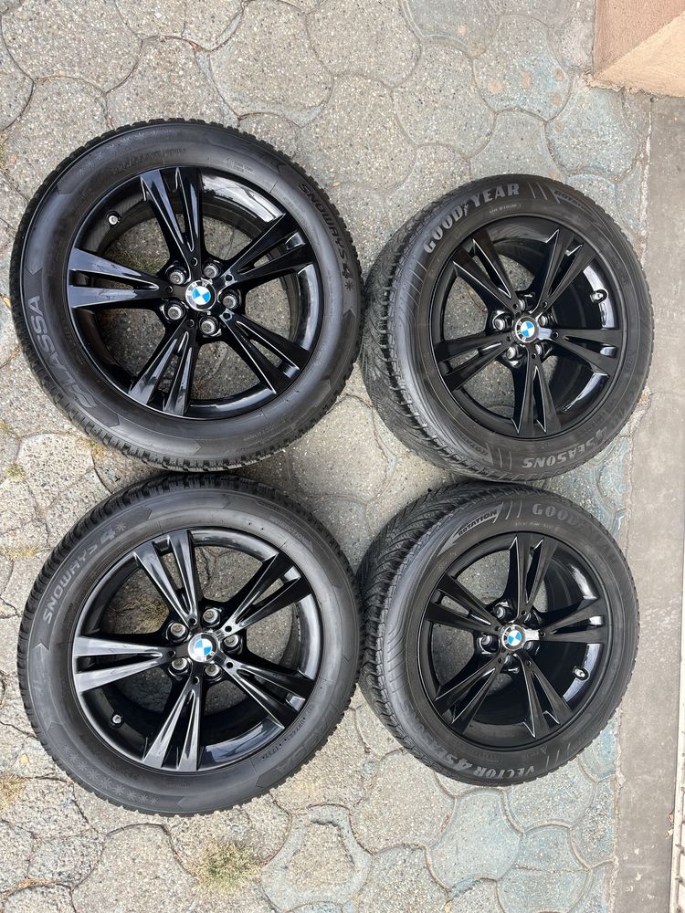 Jante aliaj 5x112mm, anvelope 225/55 R17 BMW X1 F48, F49, X2 F39