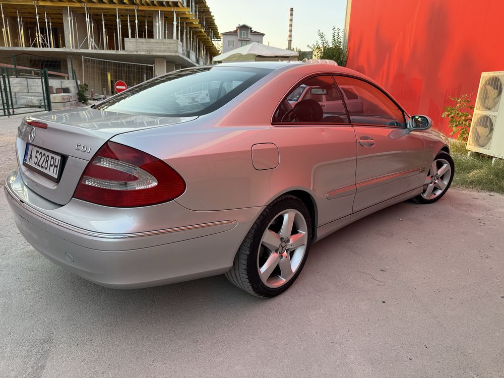 Мерцедес CLK 270 CDI 170к.с. 11.2005г 6999лв БАРТЕР