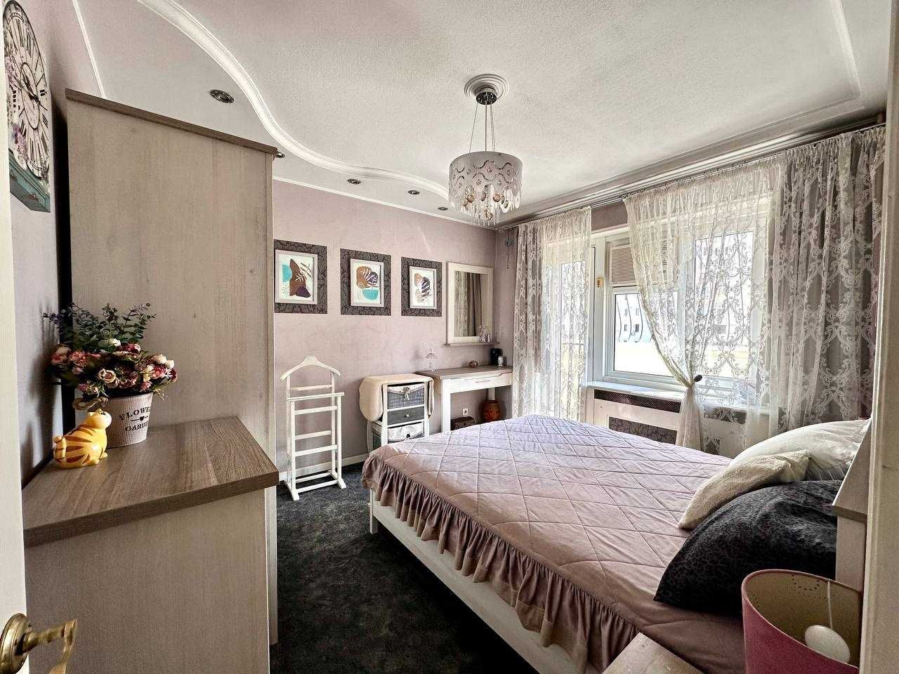 Аренда у Новза метро 3 ком за 550у.е, есть депозит аккуратная квартира
