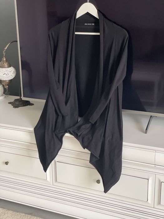 Cardigan Zara negru si bej