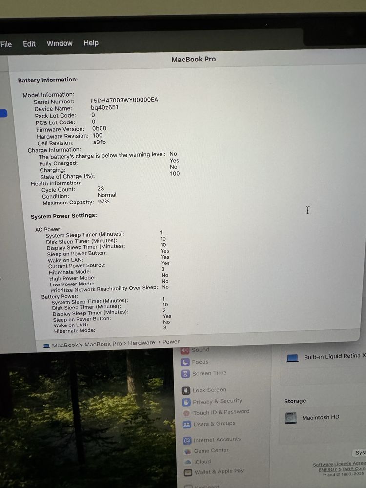 Macbook Pro 16”M3 Max/16-core CPU/40 core GPU/1TB/64GB RAM