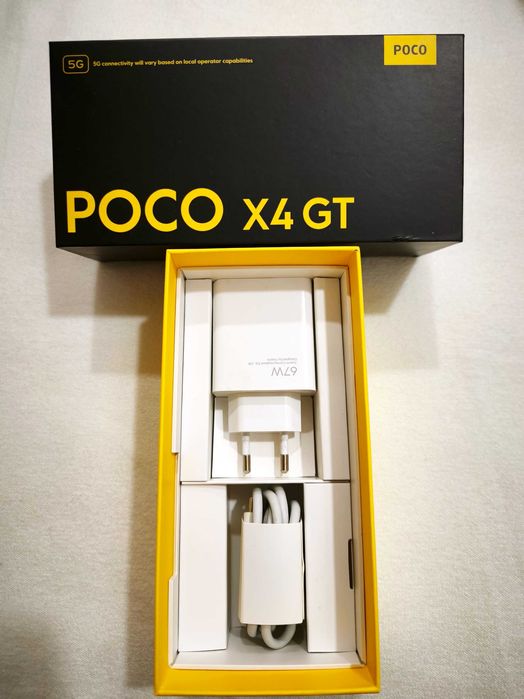 Poco X4 GT 8/256 ГБ, идеальное состояние + 4 чехла!