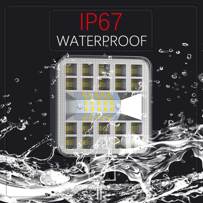 2 Броя 87W Умалени Диодни Фарове Офроуд Фарове Работни Лампи Прожектор