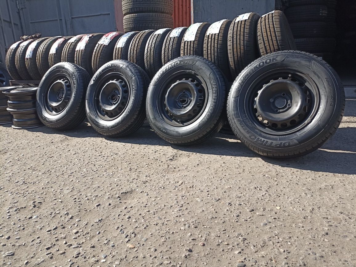 Диски на кобальт R 14 с шинами 185/75/14 Hankook