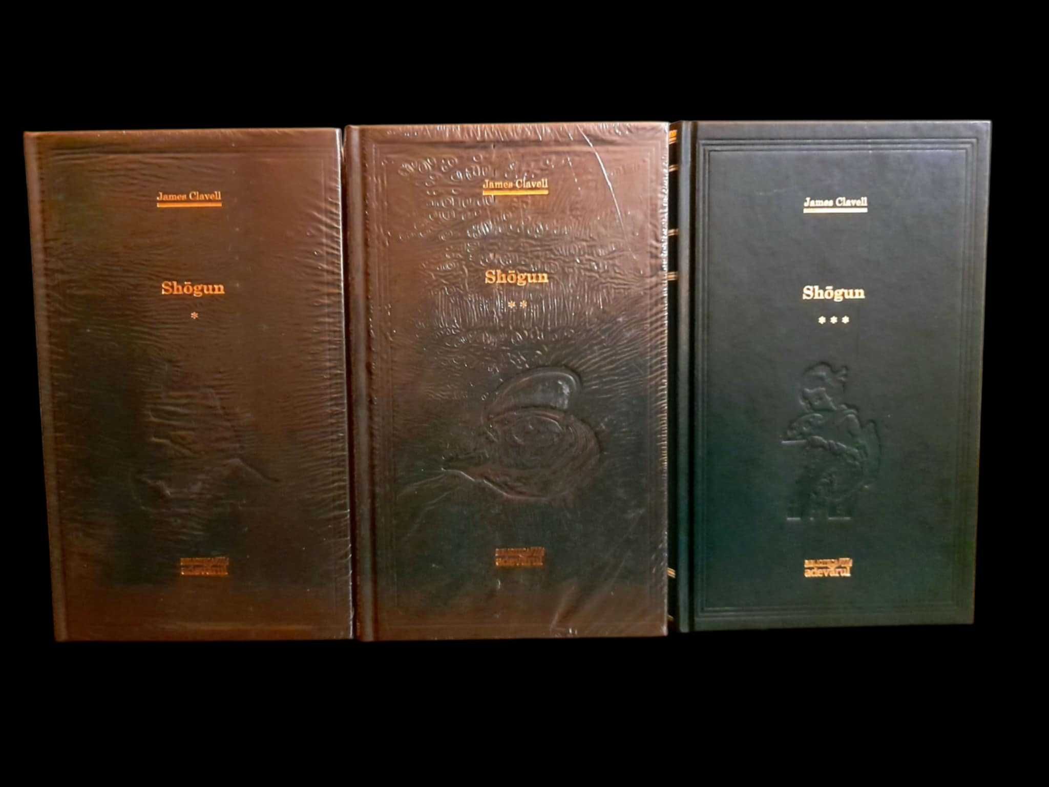 3 vol Shogun - James Clavell.  Colectia Adevarul