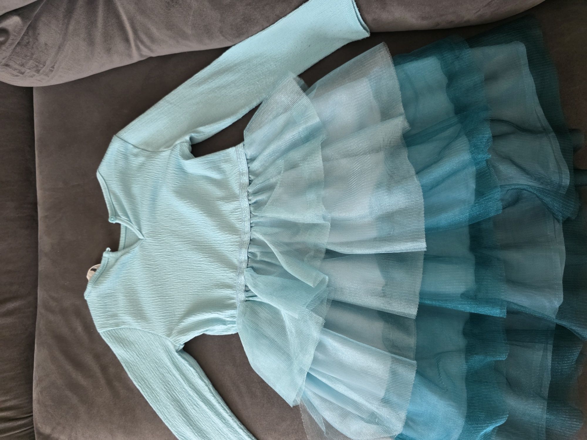 Тюркоазена Рокля H&M