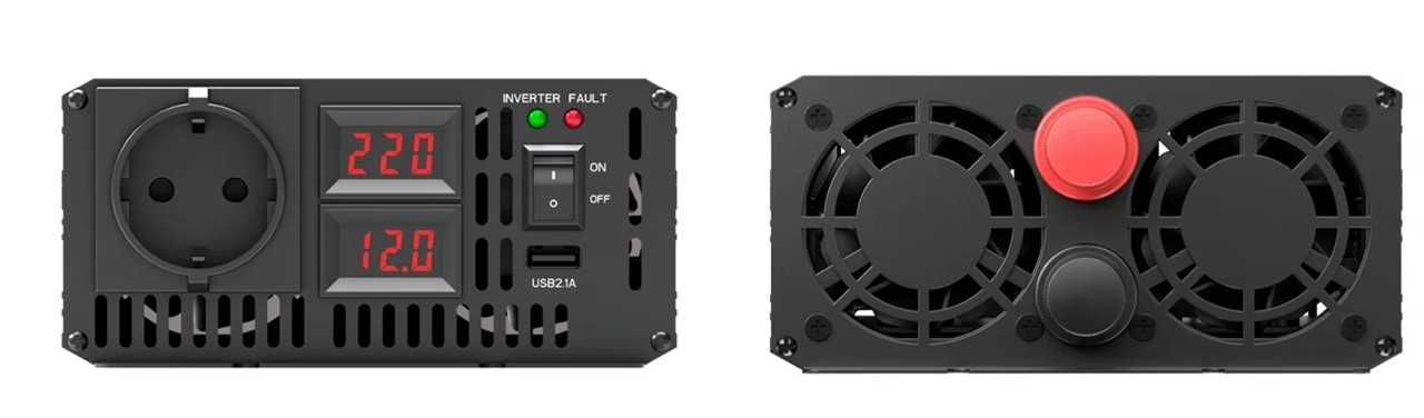 Invertor Houli 24V sau 12V 5000W Sinus  priza USB