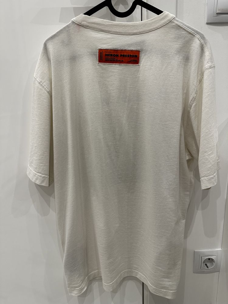 Heron Preston Misprinted Graphic-Print T-shirt