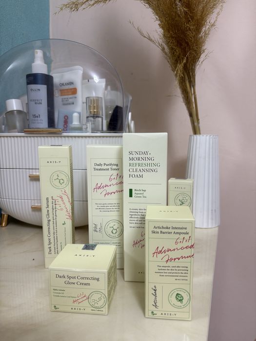 Уход Axis-Y новый 7 зат 15000тг беремин азак количество