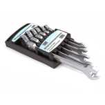 Set chei combinate cu clichet si articulatie 8-19 mm 6 piese