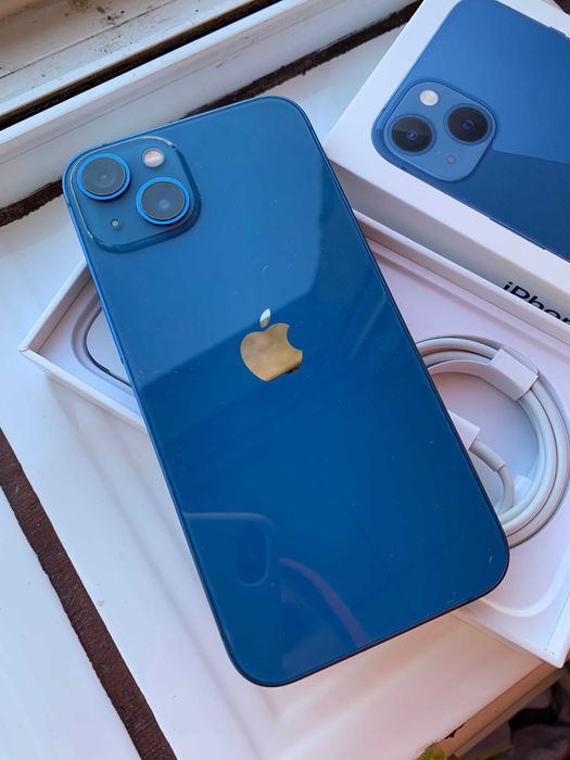 iPhone 13 ca NOU 128 GB Blue Albastru Liber RARITATE Poze !
