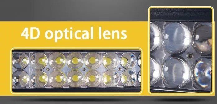 105См 240W Мощен 4D 4Д Епистар Led Bar Лед Диоден Бар Прожектор 12V 24