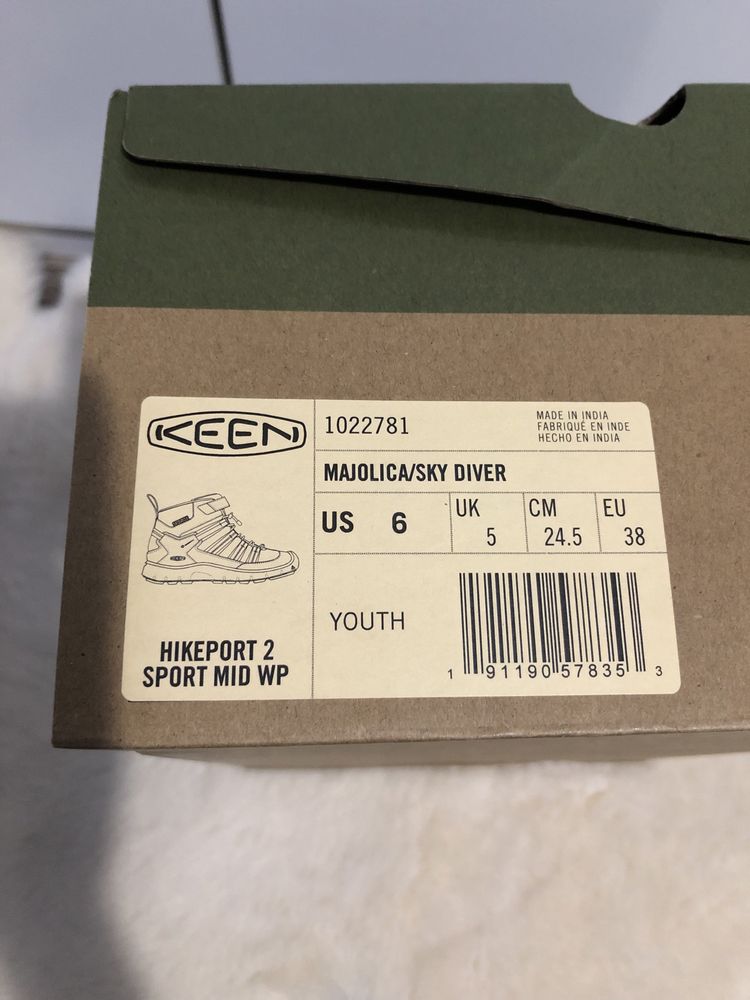 Туристически обувки Keen Hikeport 2 Sport Mid Wp - 38 номер