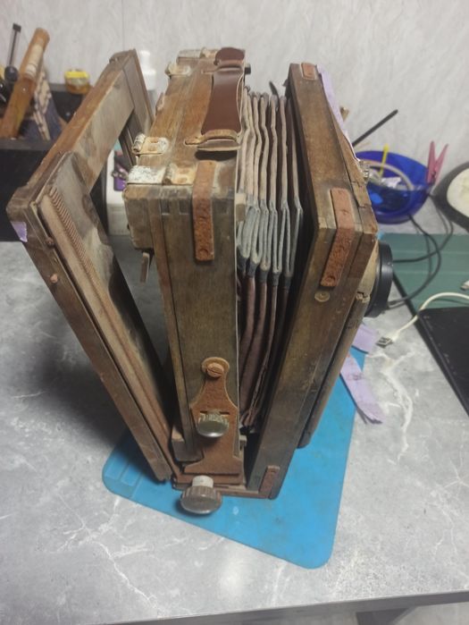 Деревянный фото аппарат 1961.года..ссср.