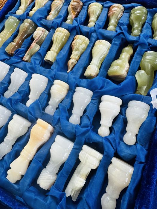 шахматы мраморные+ оникс