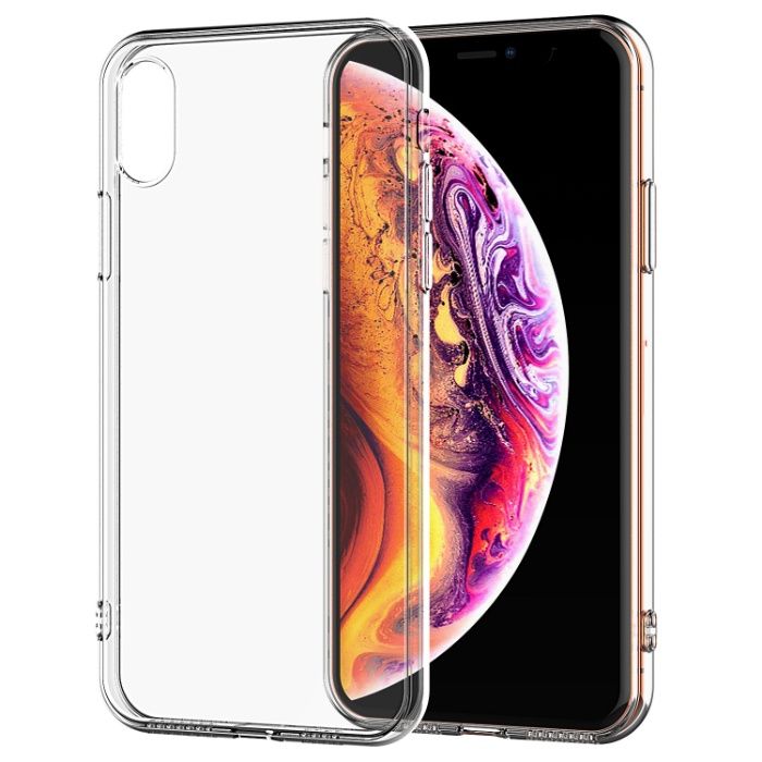 Прозрачен силиконов калъф за iPhone 12/Mini/Pro/Max/11/Pro/X/XR/XS/MAX