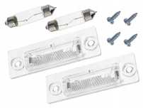 Плафони 2бр регистрационен номер VW Passat Transporter T5 Caddy Skoda