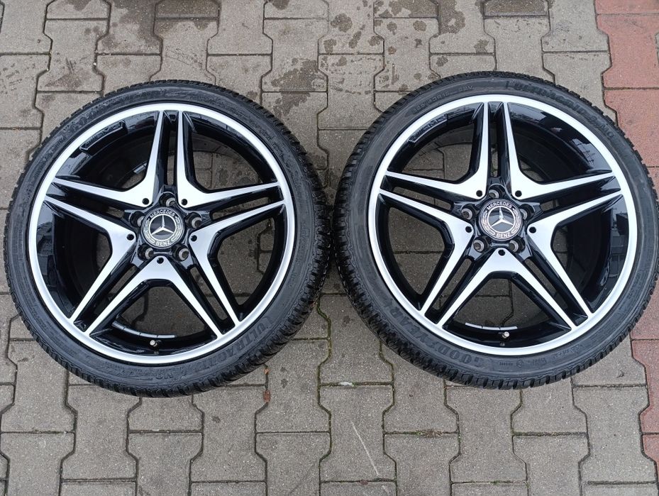 Două jante originale AMG Mercedes A class W 176  18'' la bucată noi.