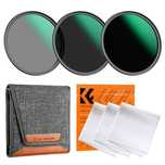 K&F Concept Комплект от 3 филтъра ND8 ND64 ND1000
