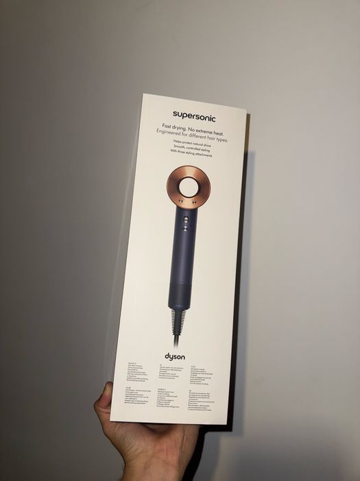 Dyson Supersonic Blue Blush – Uscător de păr profesional, nou, sigilat