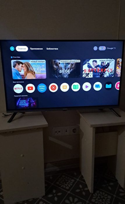 НОВЫЙ  Yasin 110 см smart tv WiFi YouTube