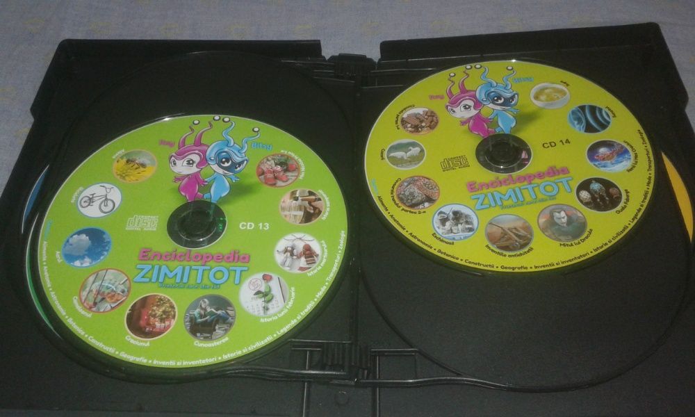Enciclopedia Zimitot - volumul 2 - cd-uri educative 3 -10 ani