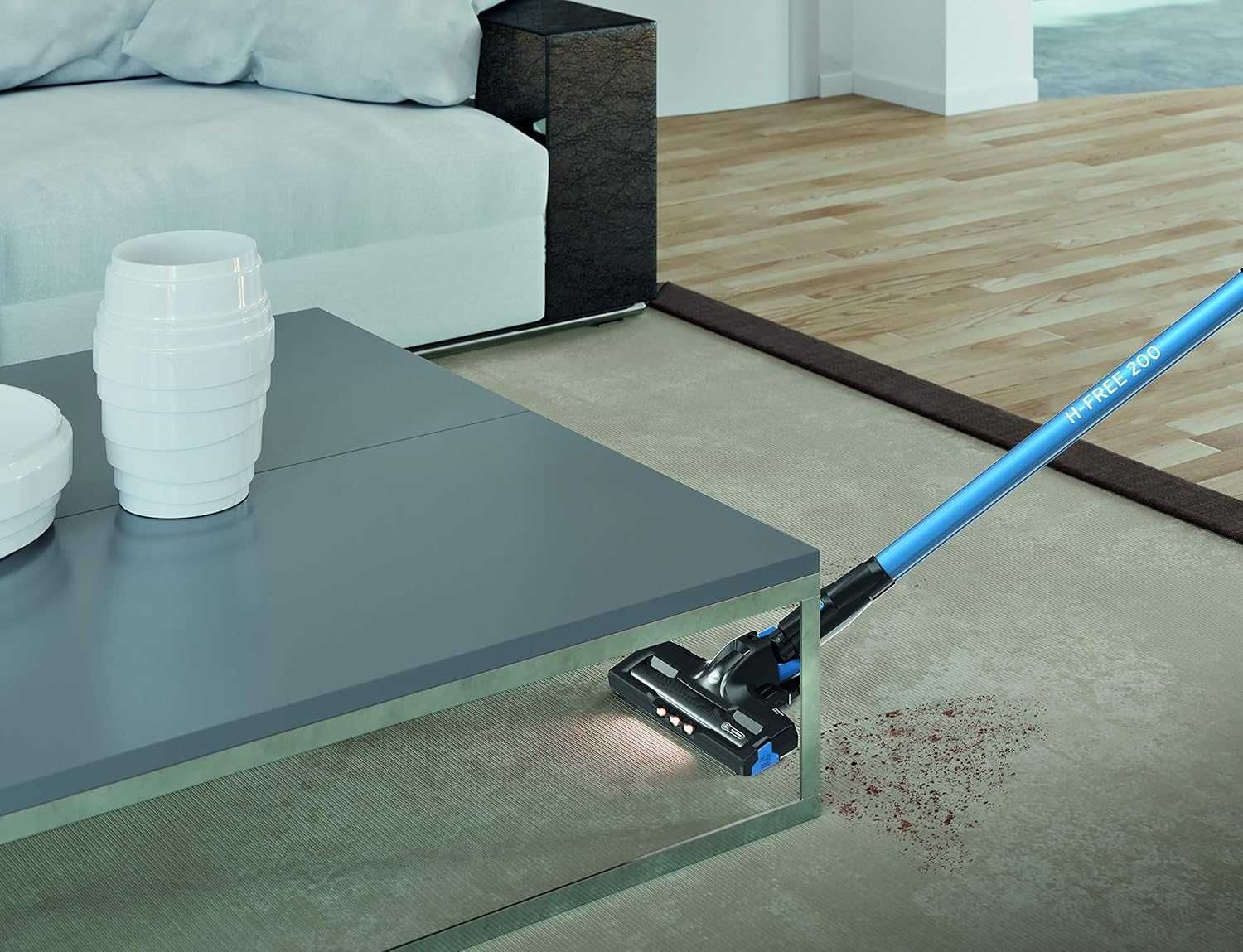 Безкабелна, Вертикална Прахосмукачка Hoover H-Free 200 Pets, HF222UPT