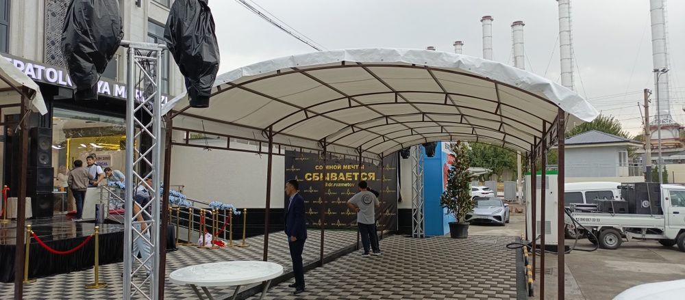 Prakat naves, прокат навес, prokat naves zontik