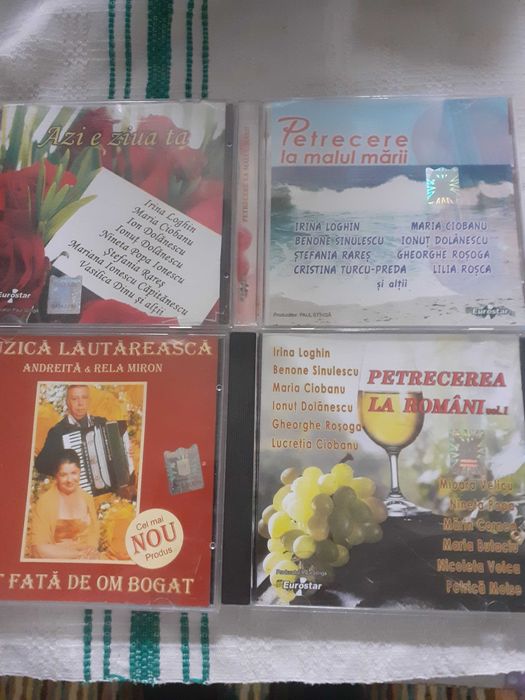 De vinzare cd originale cu muzica de petrecere