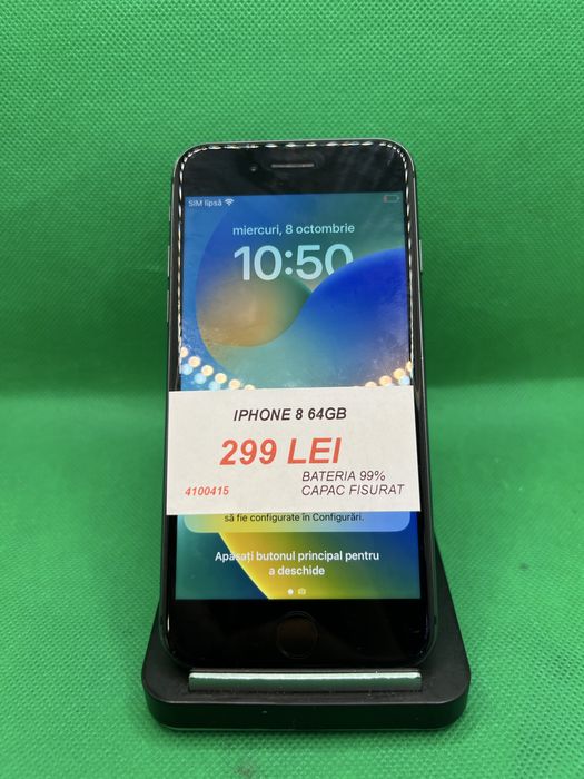 Iphone 8 64GB, bateria 99%, Lazar Amanet Crangasi, 41004
