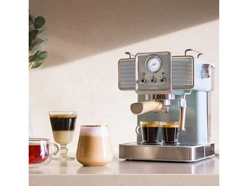Еспресо Кафе Машина Cecotec Power Espresso 20, Тюркоаз