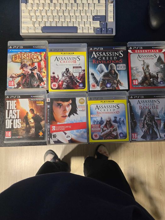 Colectie jocuri psp, ps3, ds, 3ds si wii, alaturi de consola psp 3000